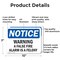 Signmission Warning A False Fire Alarm Is A Felony, 10 in W x Rectangle, Aluminum OS-2PACK-NS-A-710-L-18903 - alternate 8